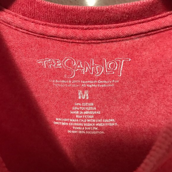 The Sandlot "You're Killing Me Smalls" Red Graphic T-shirt M - Picture 4 of 4